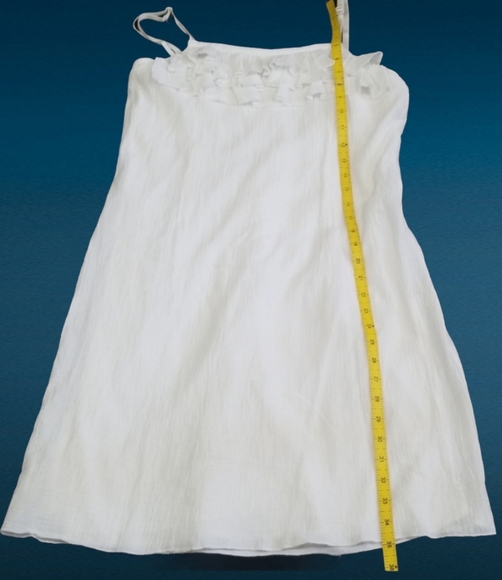 Claudio Nucci white summer cotton dress. Size XL - Picture 8 of 8